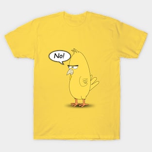 Bird No! Sarcasm Gift Funny Geek T-Shirt